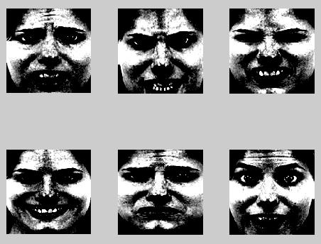 exhibit high sensitivity to the vertical and the horizontal lines. After face detection stage, the face images are scaled to the same size. The accuracy comparison is shown as below in Fig.6.