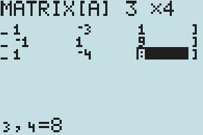 The cursor should now be sitting on the point of intersection with the x- and y-values on the bottom of the screen. In this case, x 1.236068 and y 1.472136.