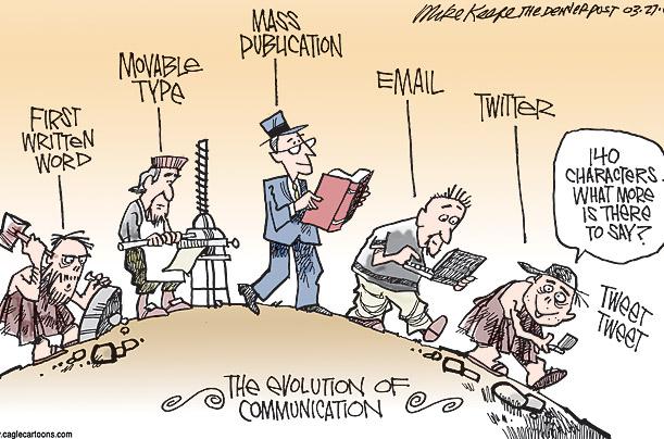 The Evolution of Communication 3 How Technology Has Changed The Way We Communicate 4 Improved Speed and Access to Information Instant gratification for sender and receiver global focus on