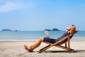 After I launch my site, I can sit on a beach with