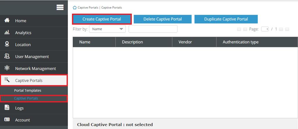 GETTING STARTED WITH ODYSSYS Before configuring the Aruba Mobility Controller for use with Odyssys, you will first need to create a Captive Portal to obtain key settings for your Aruba Mobility