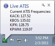 Delete ATIS Recording (Controllers Only): Opens the Delete Window, which allows you to delete an active ATIS recording.