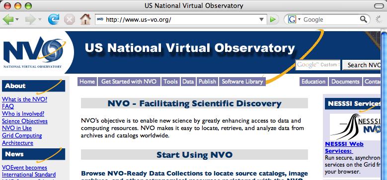 Observatory resources: access services for catalog, image,