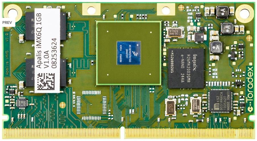 mx 6 Dual/Quad core Cortex A9 up to 1GHz IT (-40 to