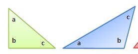 triangle have a total sum of 180 o. a + b + c = 180 o.