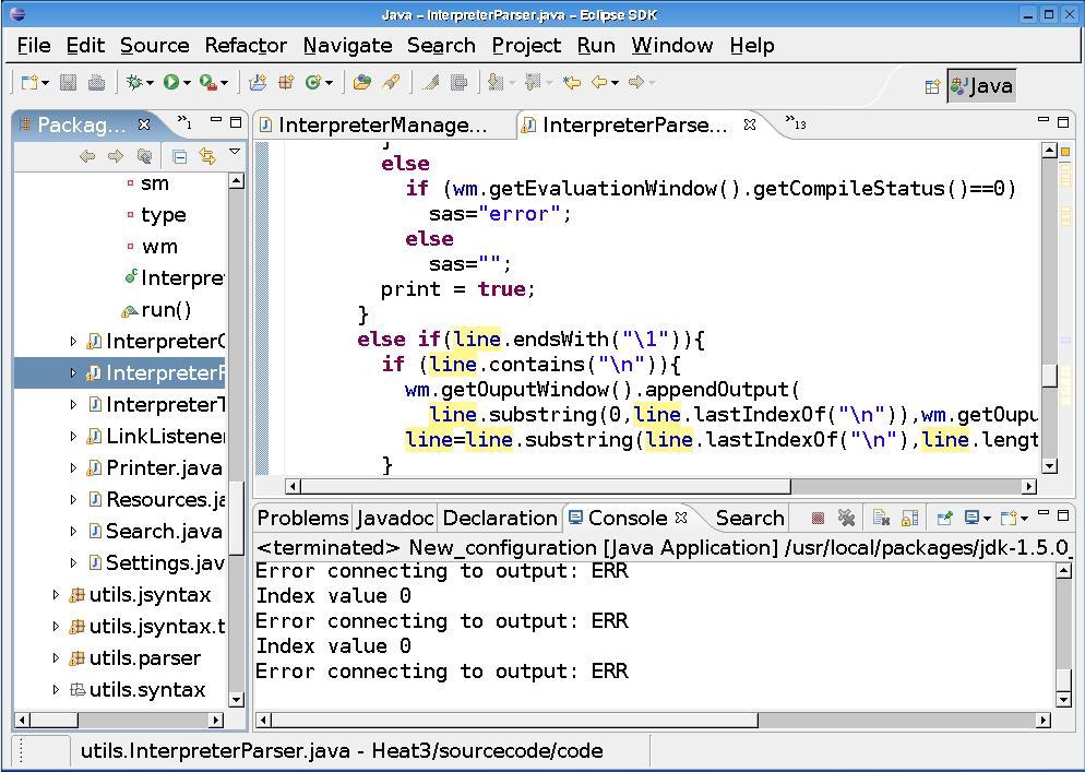 old program) too many confusing features GUI not nice enough Professional IDE: