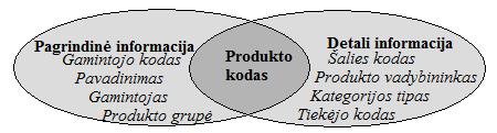120 pav. Duomenų integravimo sistemos procesų metaduomenų modelis Skirtingo detalumo duomenų integravimo šablonas taikomas duomenų perkėlimo į buferines DB lenteles etape.