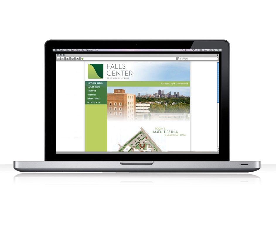 WEB / UI - Falls Center While at Essentia Creative in Wilmington Delaware I created a website for