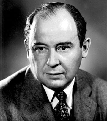 John von Neumann (1903-1957) Created concept of the stored-program computer Program