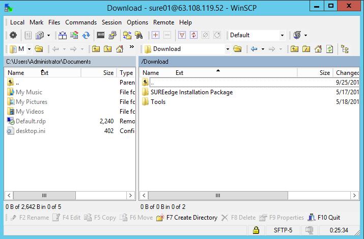 a. SUREedge Installation Package: This folder contains installation binaries for various platforms.