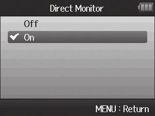 USB functions Audio interface settings Audio interface settings When using the as an audio interface, you can make the following settings. Refer to each section for details.