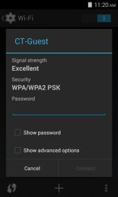 Power on Wi-Fi Settings» Wi-Fi and select ON to power on Wi-Fi Click on the desired Wi-Fi network to be connected.