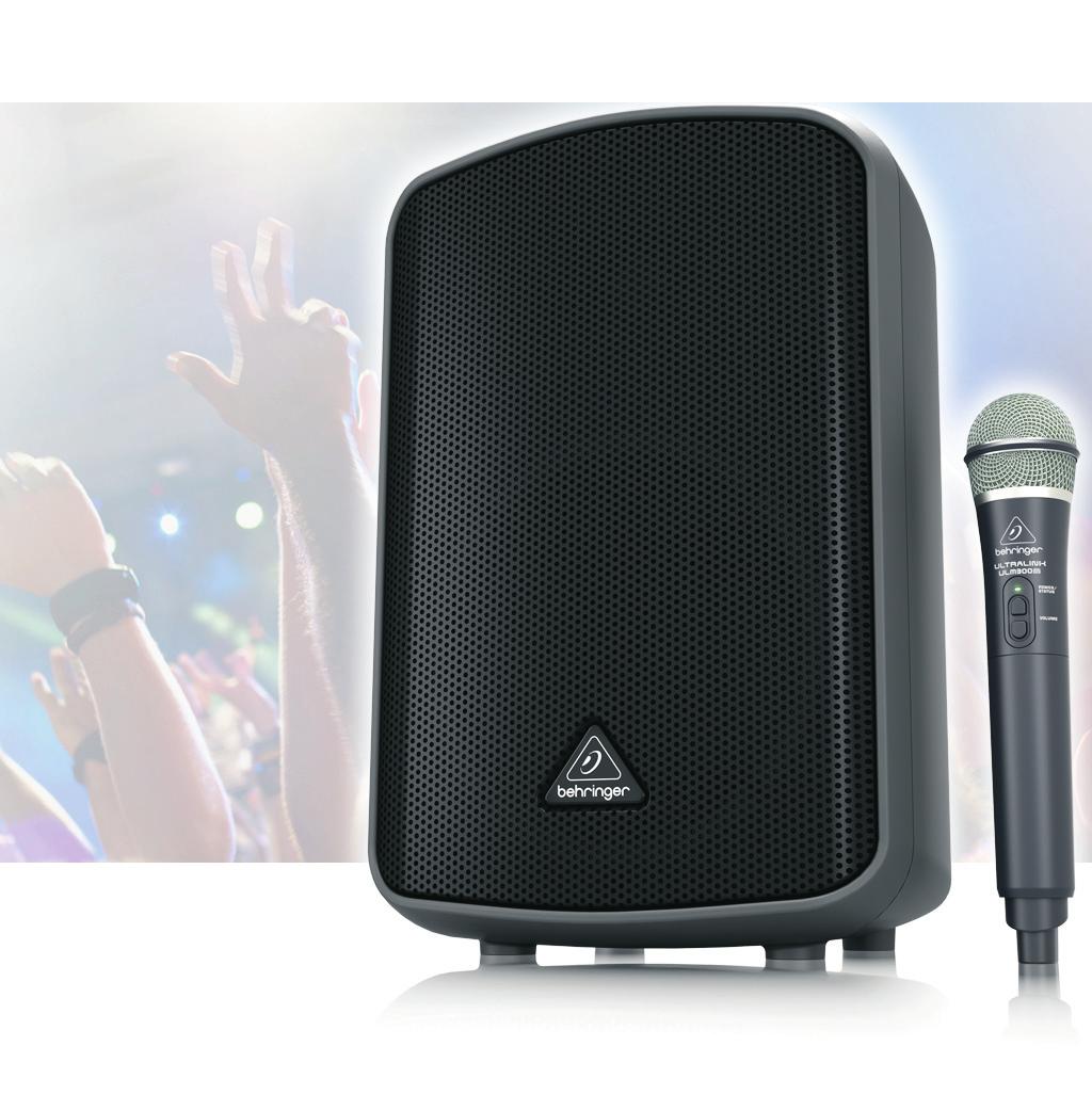 High-Performance BEHRINGER ULM digital wireless microphone system included Comprehensive remote control via Apple iphone/ipad* High quality Bluetooth* stereo audio streaming AC &