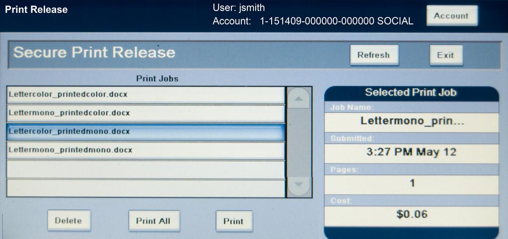 Print Release Release your print jobs at any uprint device on campus! 1.