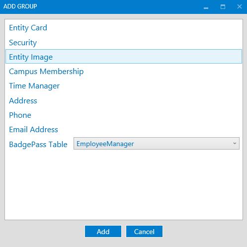 Click BadgePass Table and select the table that you want to map to from the drop down list: You will now see it available under BadgePass Fields: You can now map