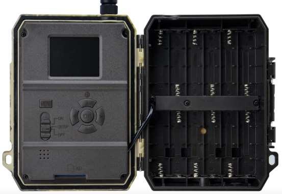 2.2 Figure 2: Bottom View of Camera; SIM CARD Golden Part Faces Front