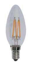 Tubes Lamps & Lamps Tubes Candle Lamp CANDLE LED LAMP 3 WATT