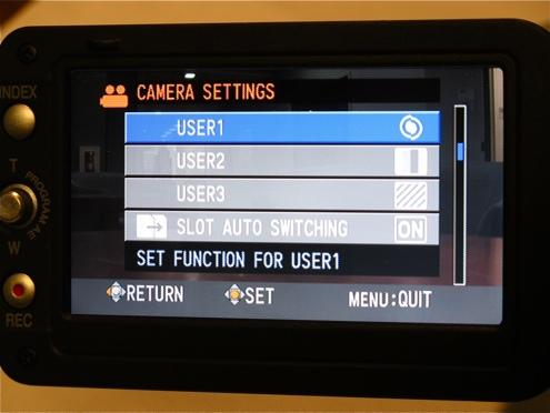 User 3 is located inside the LCD compartment, right next