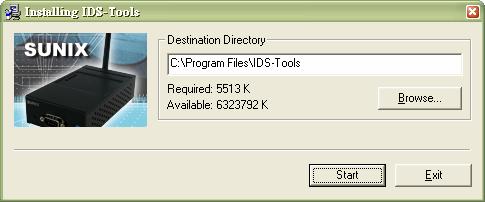 5 Management Interface 5.1 IDS-Tools IDS-Tools is a powerful Windows utility for IDS series.