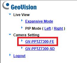 4 Accessing GV-Panoramic PTZ Camera 4.3 Configuring the IP Address By default, GV-Panoramic PTZ Camera, connected to LAN without a DHCP server, is assigned with the following static IP addresses.