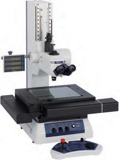 Measuring Microscope MF Generation D Series Series 176 MF Generation D Series: Motor driven models All the functionality of the manual MF Generation D Series enhanced with motor driven axis in X, Y