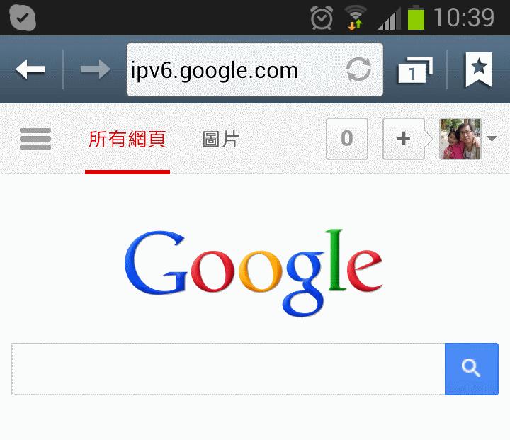 Google at ipv6.google.com Facebook at v6.