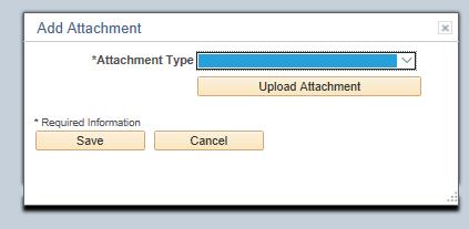 Then click on Upload Attachment, select your attachment and click on Save. 5 - Qualifications Experience The Experience page will display the entries from your previously completed application.