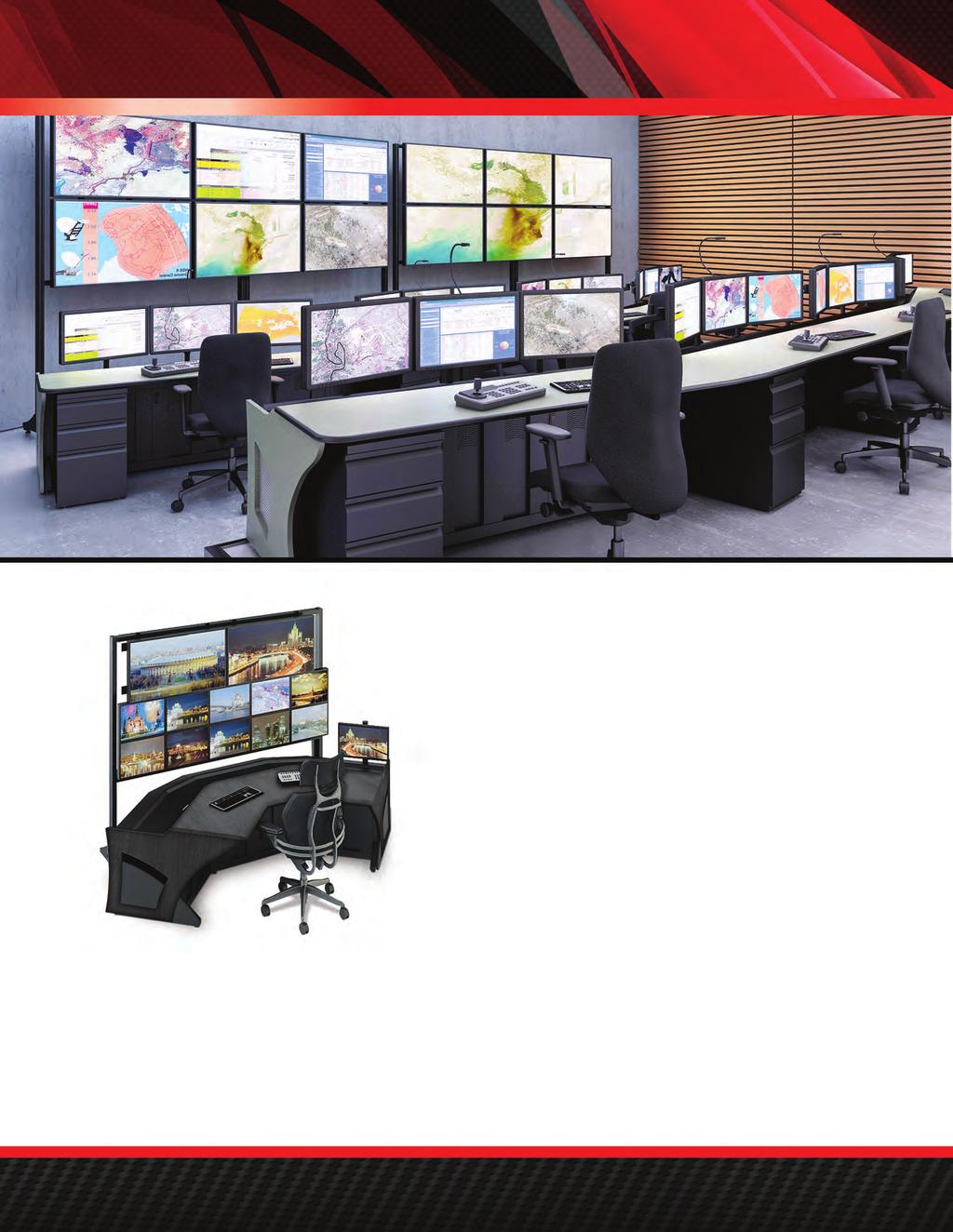M-VIEW MONITOR WALLS M-VIEW MONITOR WALLS Winsted s M-View monitor wall, in-stock or custom built, is flexible in design and completely modular.