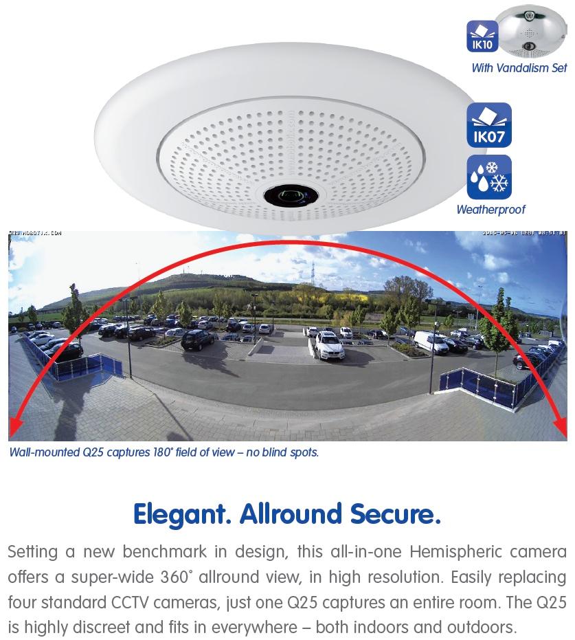 MOBOTIX Q25 6MP Hemispheric Camera Technical specifications subject to change without notice Technical specifications subject to change without notice.