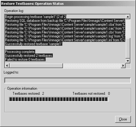 In order for the Sample Textbases shortcut menu item to work correctly, the Sample1 and Sample2 textbases must be installed to the Sample subfolder of the CS/TextWorks installation folder. 7.