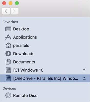 Use Windows on Your Mac 4 Drag the disk from the desktop to the Favorites section in the Finder. Now this Windows disk is always available in the Finder. You can use it to access Windows files.