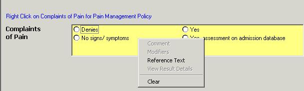 Reference Text Reference texts are embedded within PowerForms