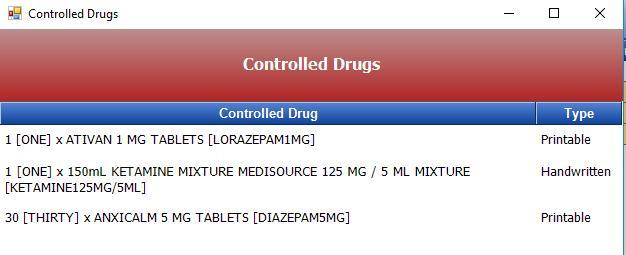 3.4. Prescriptions Controlled drugs Updates for the Misuse of Drug Regulations 2017 have been added to Socrates.