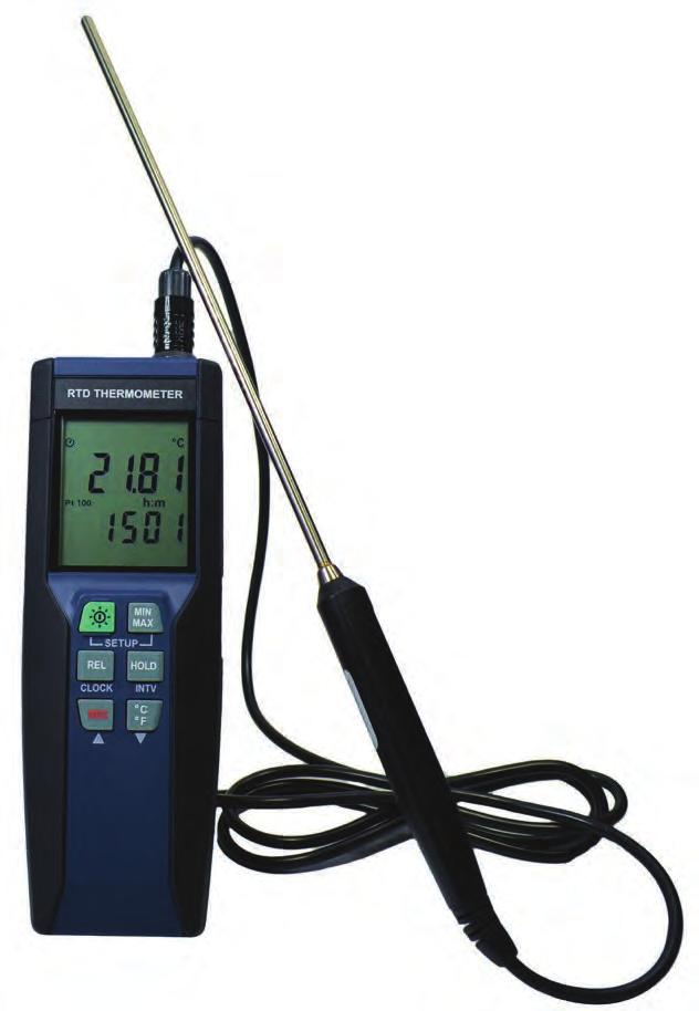 SUPRA PRECISION - RTD Platinum Thermometers SUPRA PRECISION - RTD Platinum Thermometers Thermco s CT375DIG & CT376DIG are a very accurate temperature measuring systems. With the accuracy of 0.