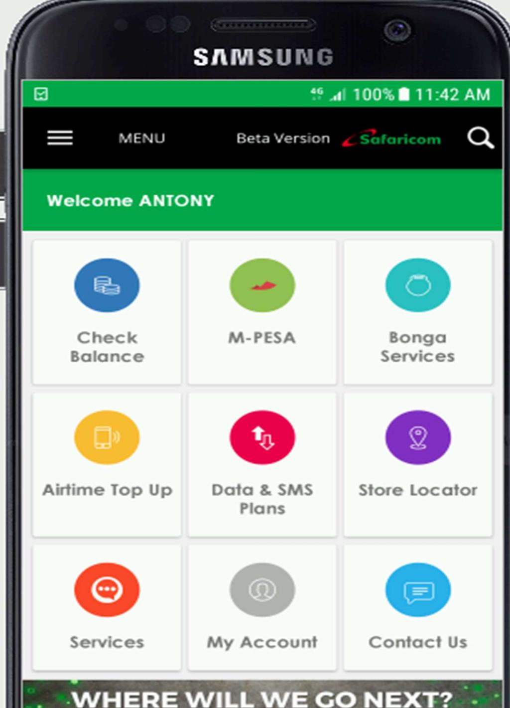 there is a need to monitor M-Pesa app on Android