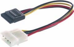 5m Serial ATA connection cable 7 pin ATA plug <-> 7 pin ATA plug - Data rate 166Mbit/s - Fully ATA serial compatible - Serial ATA allows hot plugging of a
