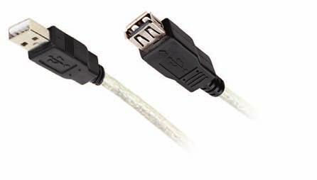 0 certified extension cable USB type A plug <-> USB type A socket - For the extension of existing cable or for the comfortable connection of terminal equipment with USB type A interfaces - Certified