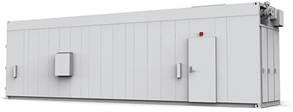to the outside world, with a movable floor that allows better access to hot and cold aisles The HP POD 40cp -- a 40 foot, 20 rack POD, perfect for