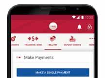 Bill pay. Your way. It s simple: Schedule secure bill payments to individuals or businesses. You choose the amount and when to pay. Select Bill Pay within our app.