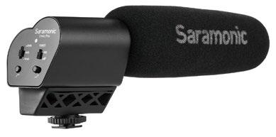 WIRED MICROPHONE Vmic Pro Super Directional Video Condenser Microphone Superdirectional condenser microphone Three position level control (-10dB,0dB,+20dB) : 20Hz---20kHZ Sensitivity -30±3dB