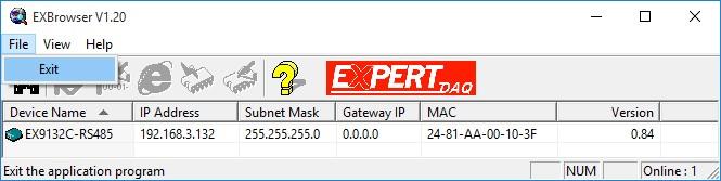 Nte: Always run the Refresh after any data change. File -> Exit Alt+F4 Exit frm the prgram 3.