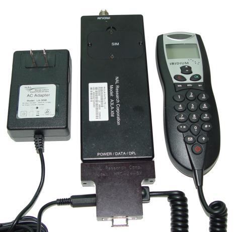 a useful diagnostic tool allowing the modem status to be displayed on the LCD of the handset as well as using the handset to place a voice call.