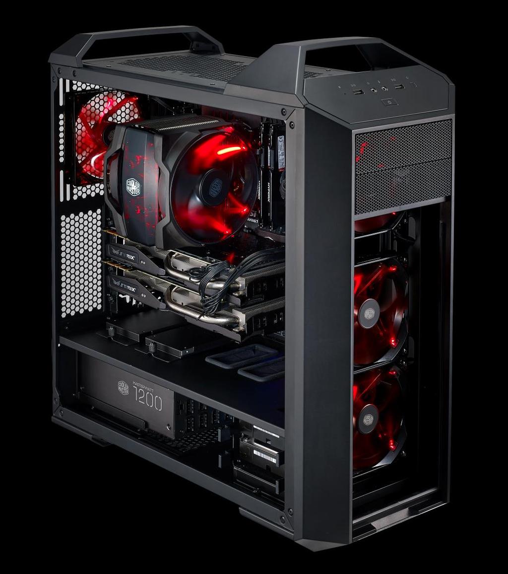 Who is the MasterAir Maker 8 for? The MasterAir Maker 8 is ideal for both gamers and overclockers looking for the best air cooling performance solution. Plus, it looks totally cool.