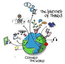 Internet of Things (IoT) Definition: a proposed development of the Internet in which everyday objects (things, animals, people) have network connectivity, allowing them to send and receive data.