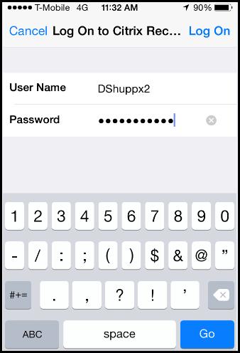 In the User Name and Password fields, type your UH