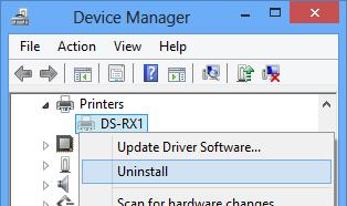(i) Right click an empty area of the "Devices and Printers" window, select the "Device Manager".