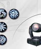 Moving Heads ColorSpot 575 AT Maximum ambient temperature: 40 C (104 F) Maximum surface temperature: 80 C (176 F) Gobos Outside diameter - dichroic and glass gobos: 26.