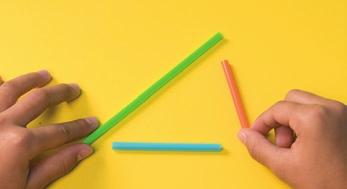 7 UNLOCK the Problem How can you use straws of different lengths to make triangles?