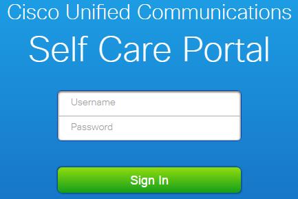 Cisco Voice Services Self-Care Portal User Guide OVERVIEW What Is It?