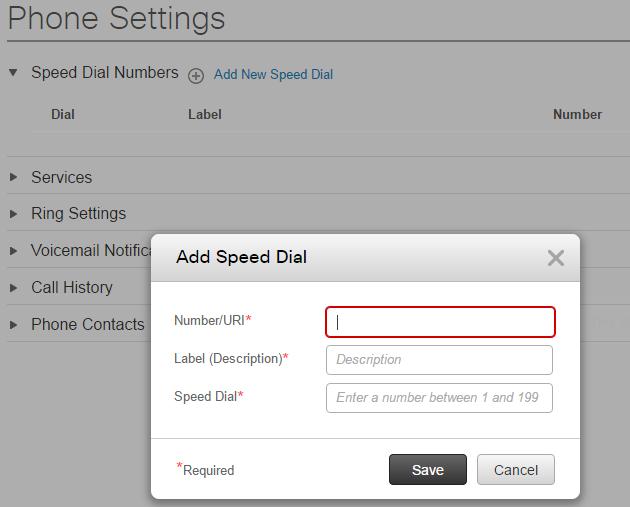 Speed Dial Numbers Speed dial numbers allows you to quickly call contacts or associates in or outside your organization.